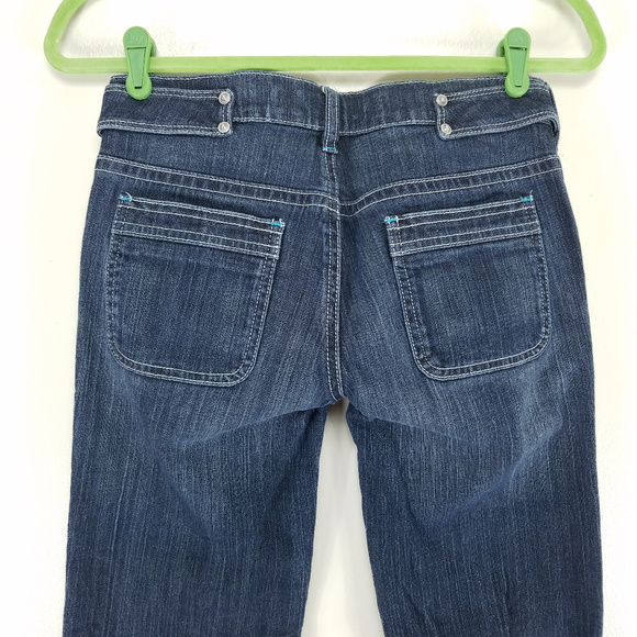 DKNY Jeans Size 25 Flare Leg Blue - Picture 6 of 6